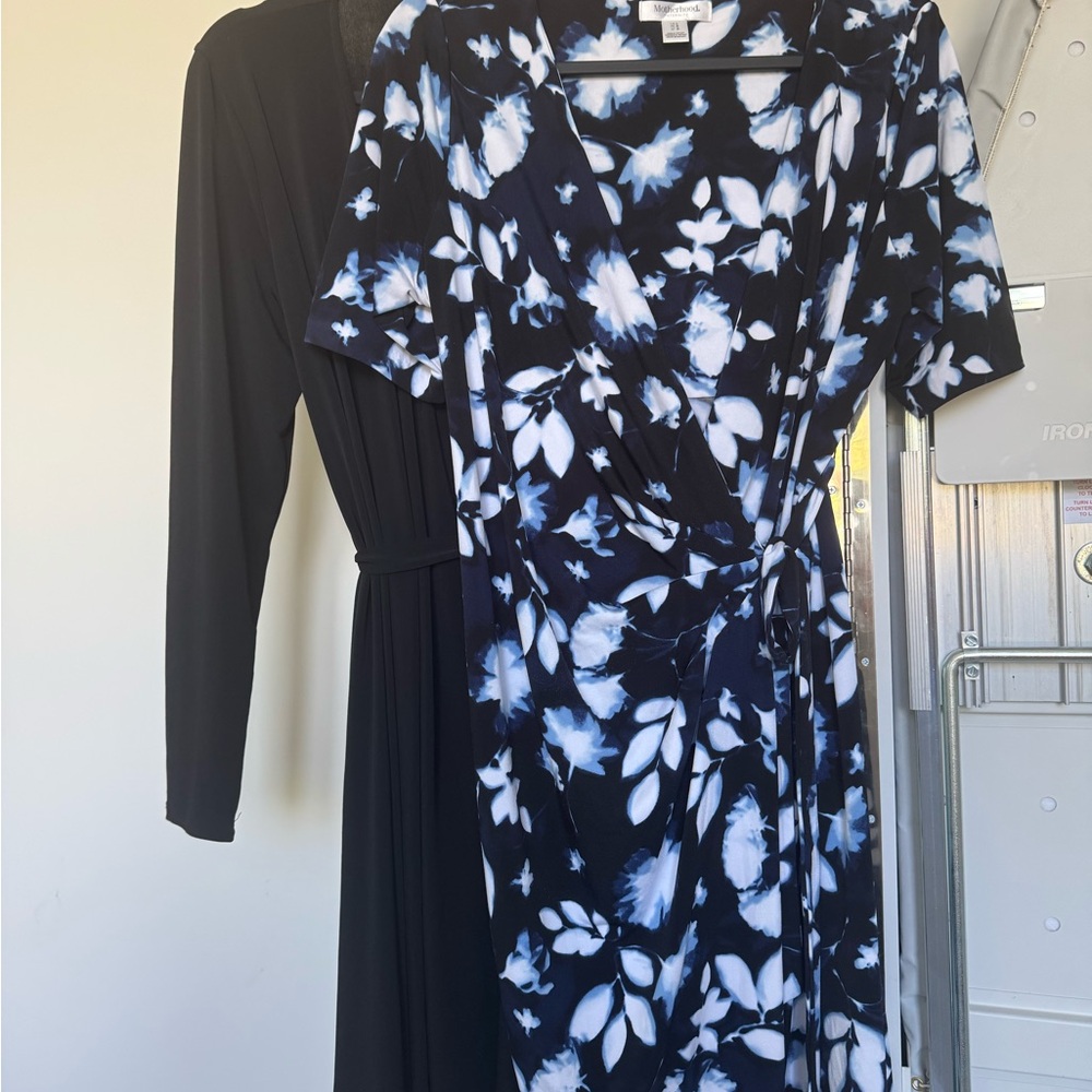 Motherhood Maternity & Target Maternity/Breastfeeding friendly Wrap Dresses